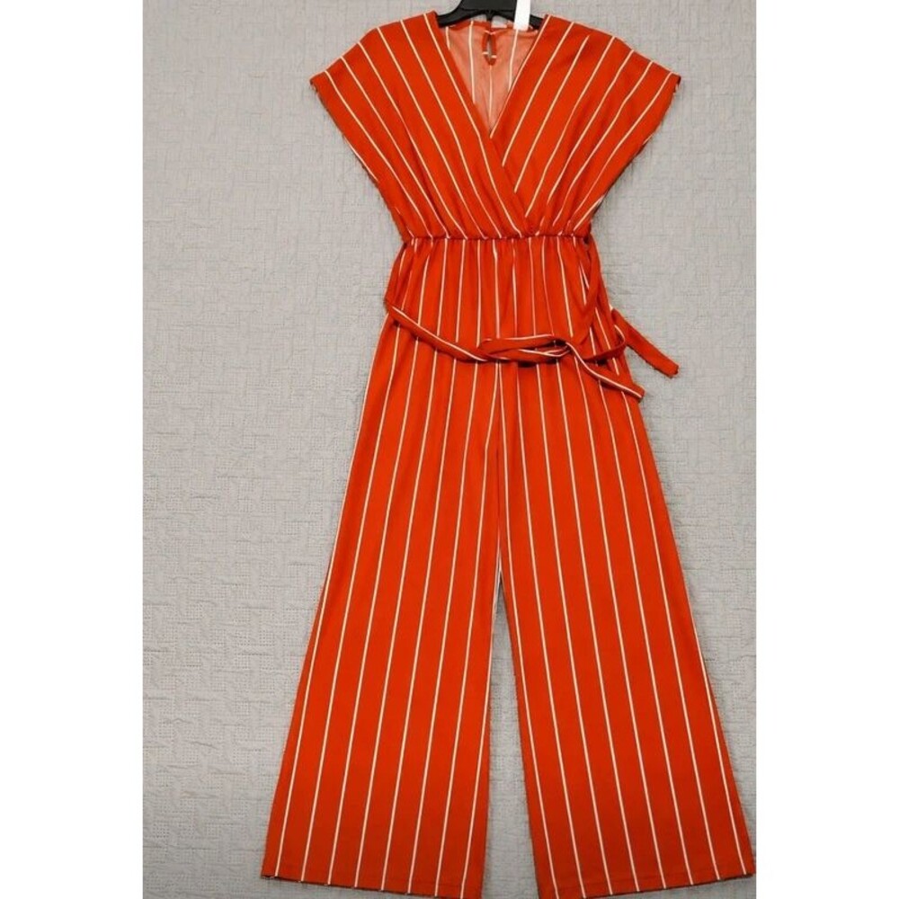 Mia Rose - Red & White Romper - women's Size 1X